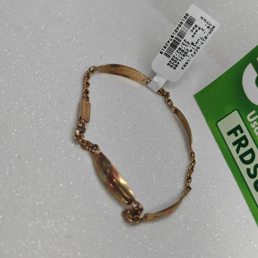 PULSERA ORO 10 K 5.2 GRMS (SEMINUEVO)