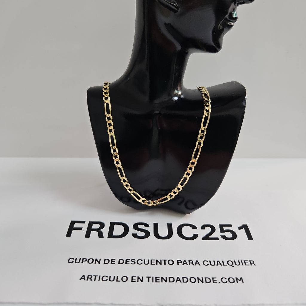 CADENAS 3X1 ORO 14K 60 CM 8.8 GR (NUEVO)