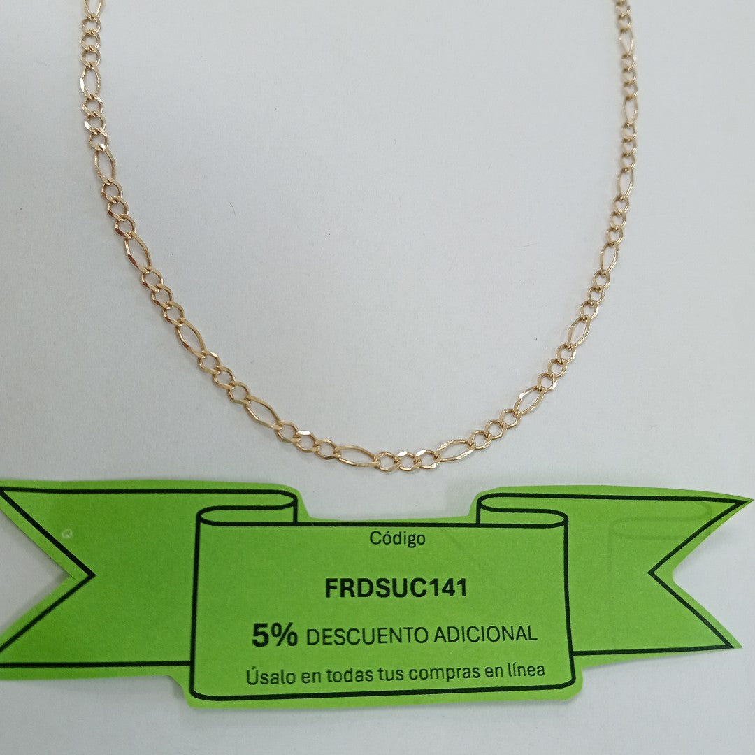 CADENA ORO 10 K 3,50 GRMS (SEMINUEVO)