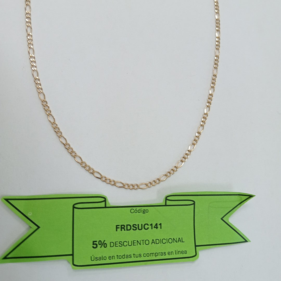 CADENA ORO 10 K 3.7 GRMS (SEMINUEVO)