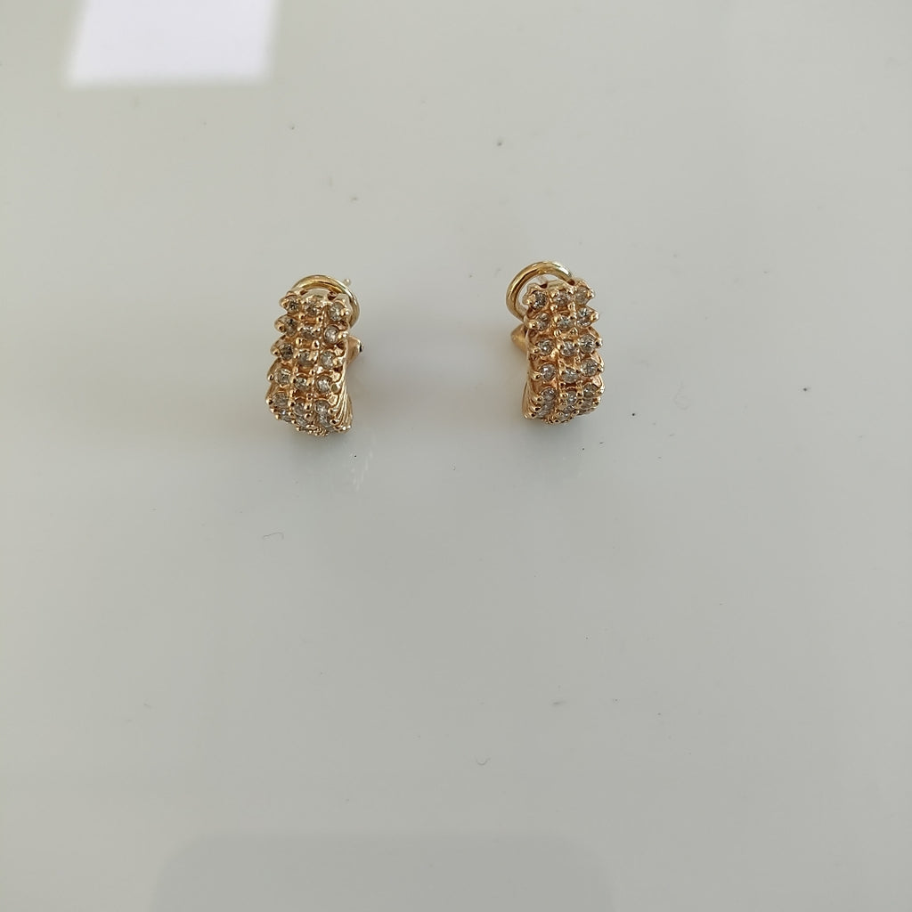 ARETES PAR ORO 14 K 5.5 GRMS (SEMINUEVO)