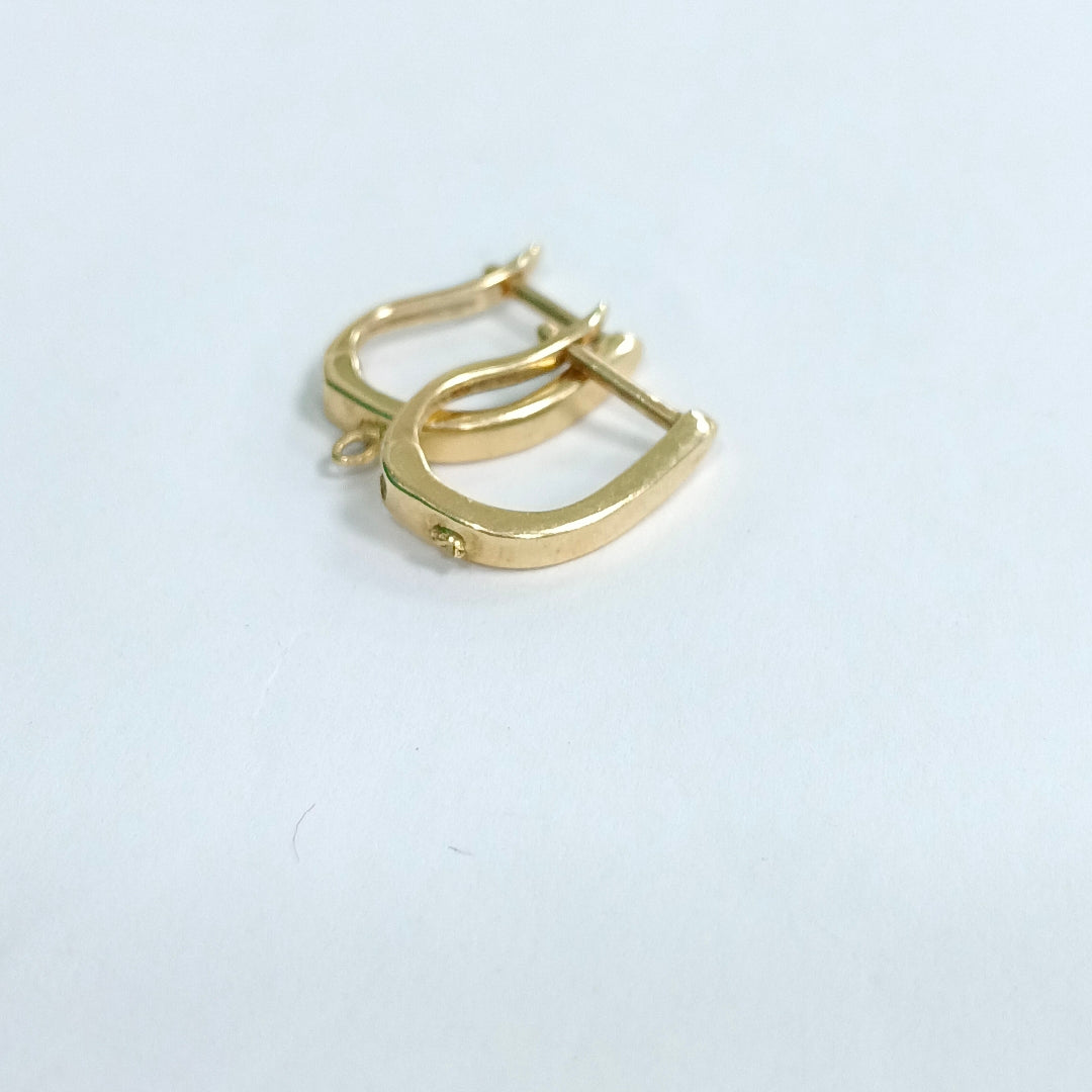 ARRACADAS PAR ORO 14 K 1,90 GRMS (SEMINUEVO)