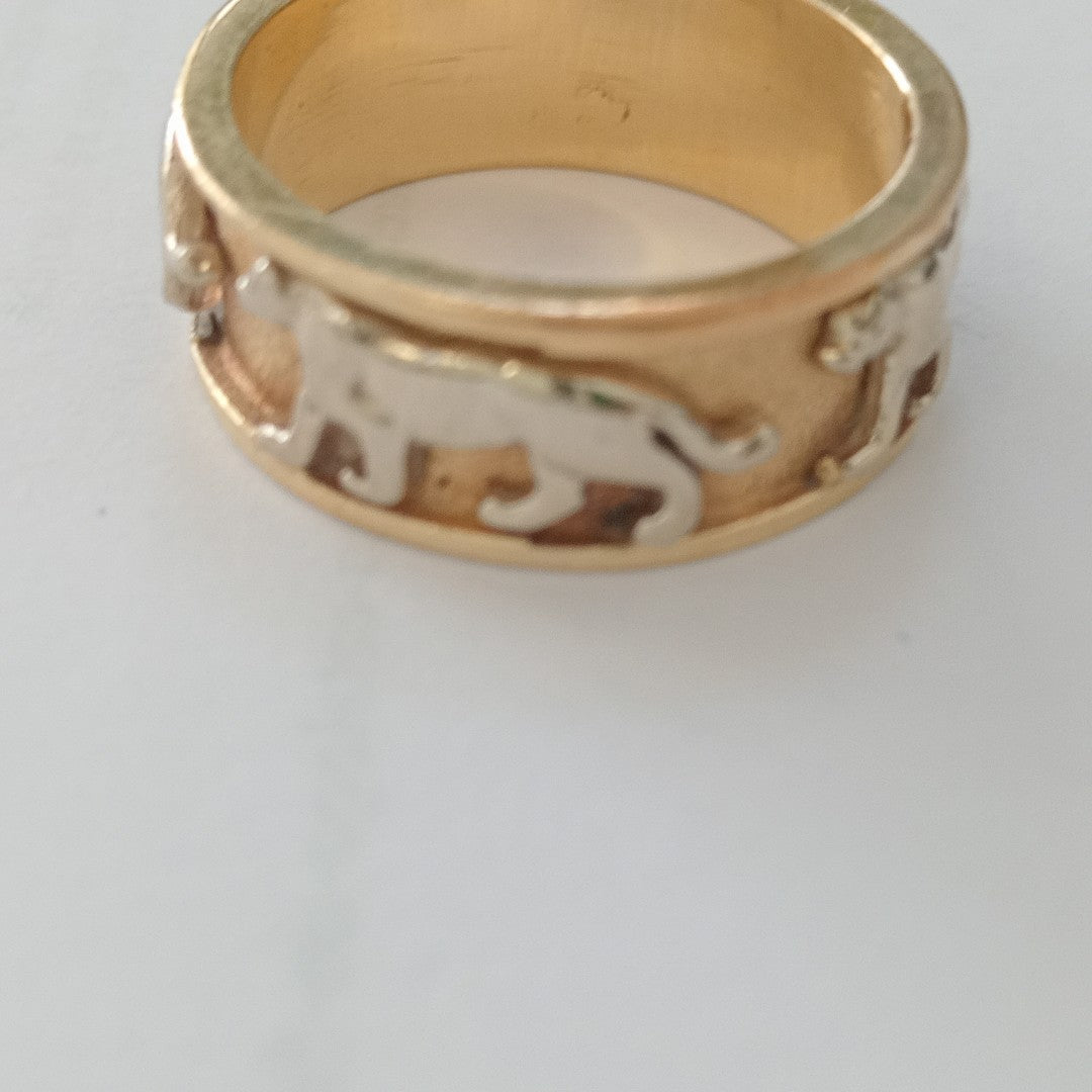 ARGOLLA ORO 14 K 10.9 GRMS (SEMINUEVO)