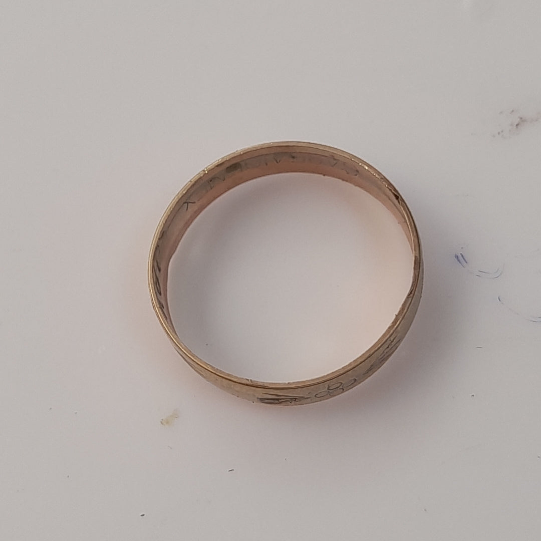 ARGOLLA ORO 10 K 1.2 GRMS (SEMINUEVO)