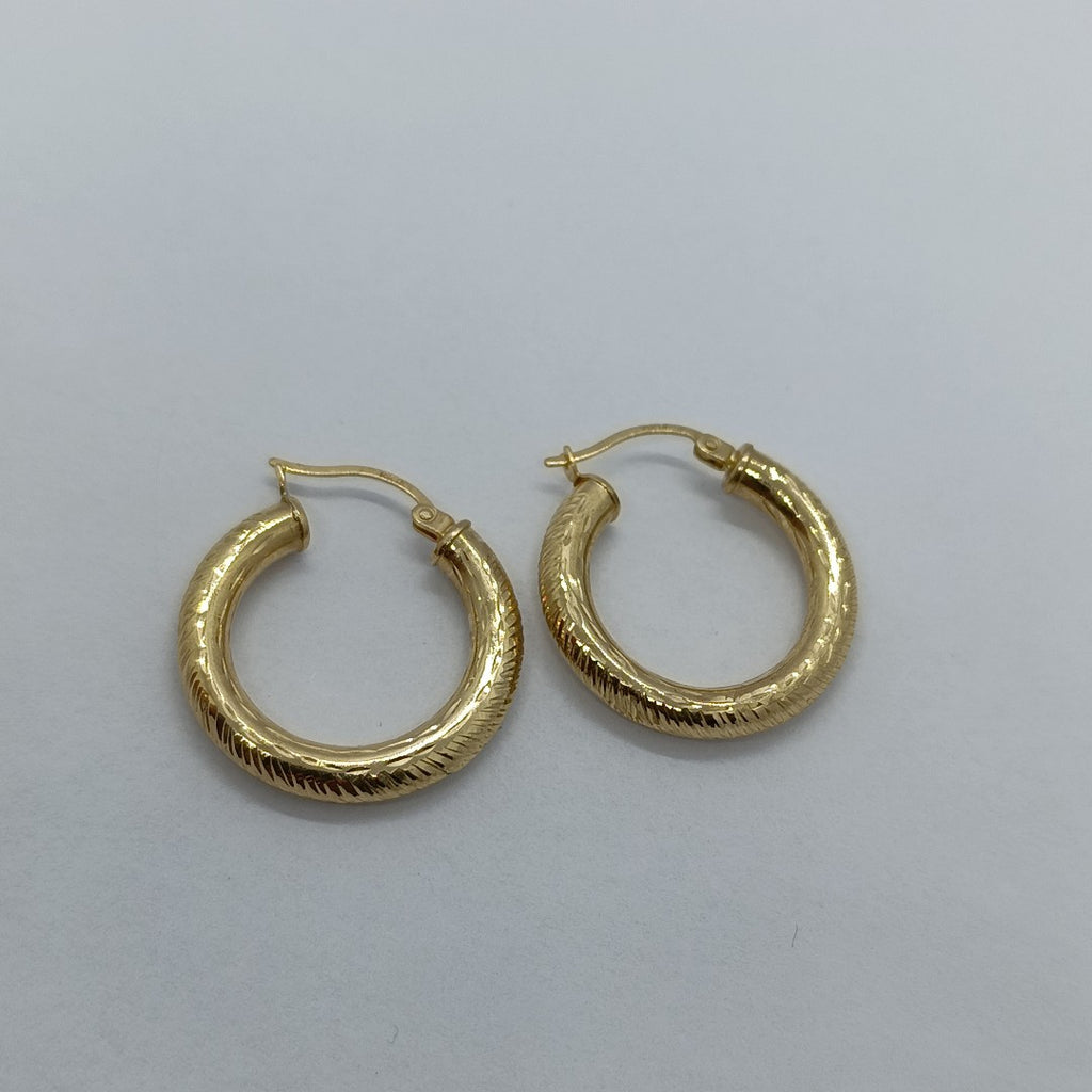 ARRACADAS PAR ORO 10 K 2,00 GRMS (SEMINUEVO)