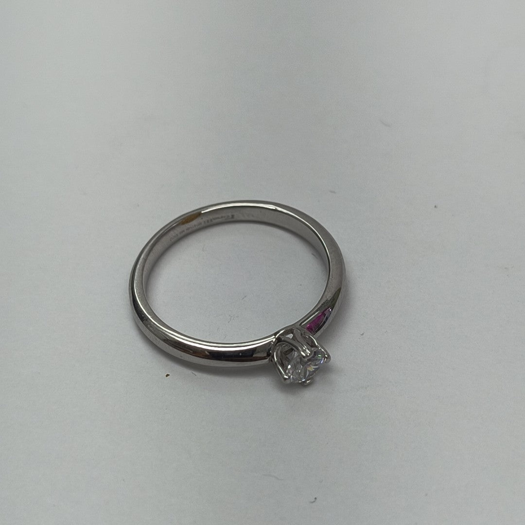 SOLITARIO ORO, ORO BLANCO 14 K 2.7 GRMS (SEMINUEVO)