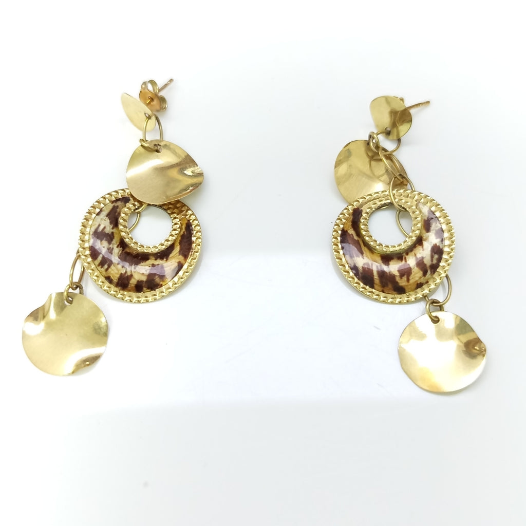 ARETES PAR ORO 14 K 6 GRMS (SEMINUEVO)