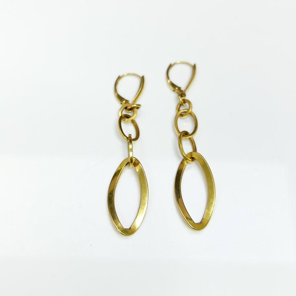 ARETES PAR ORO 14 K 2.5 GRMS (SEMINUEVO)