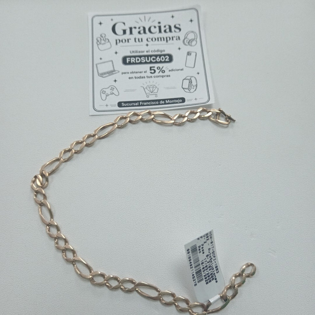PULSERA ORO 14 K 12,90 GRMS (SEMINUEVO)
