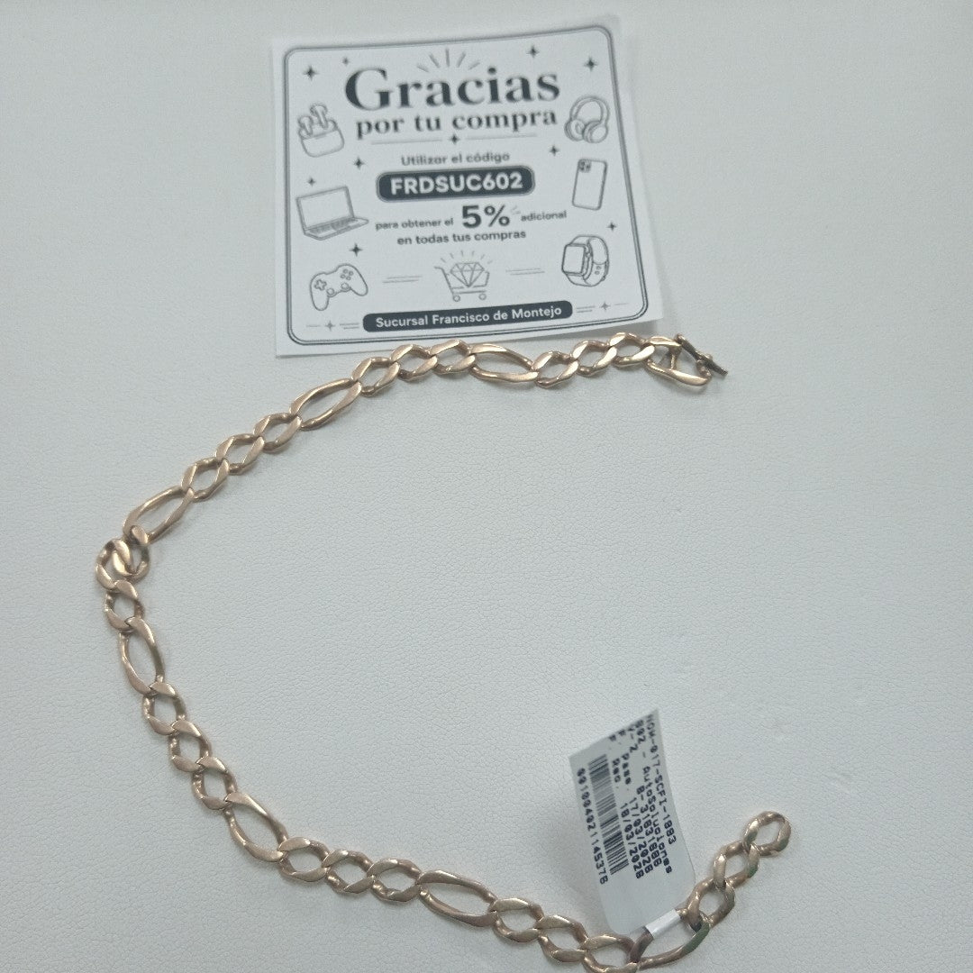 PULSERA ORO 14 K 12,90 GRMS (SEMINUEVO)