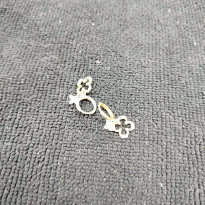 ARETES PAR ORO 14 K 2,10 GRMS (SEMINUEVO)