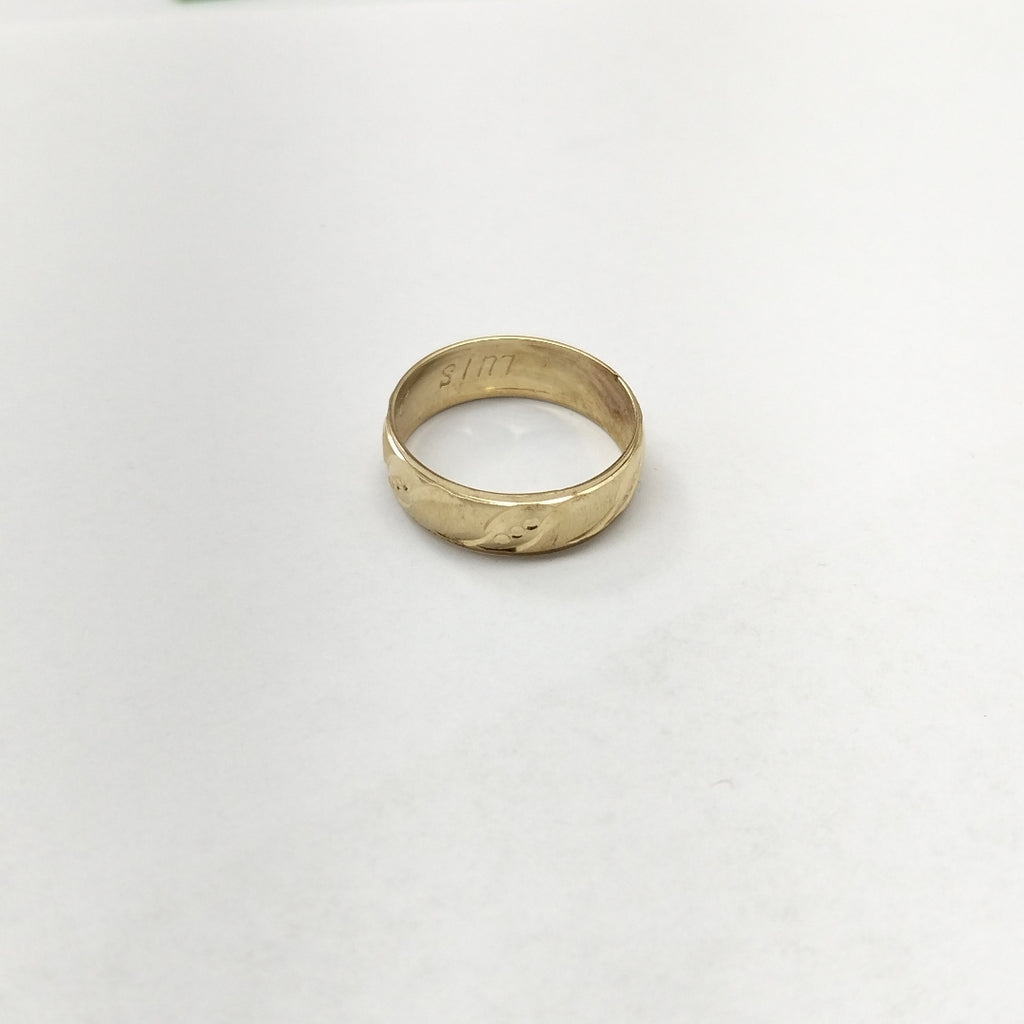 ARGOLLA ORO 10 K 1.8 GRMS (SEMINUEVO)
