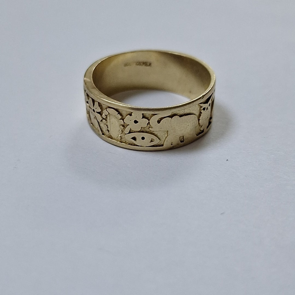 ANILLO ORO 8 K 5.5 GRMS (SEMINUEVO)