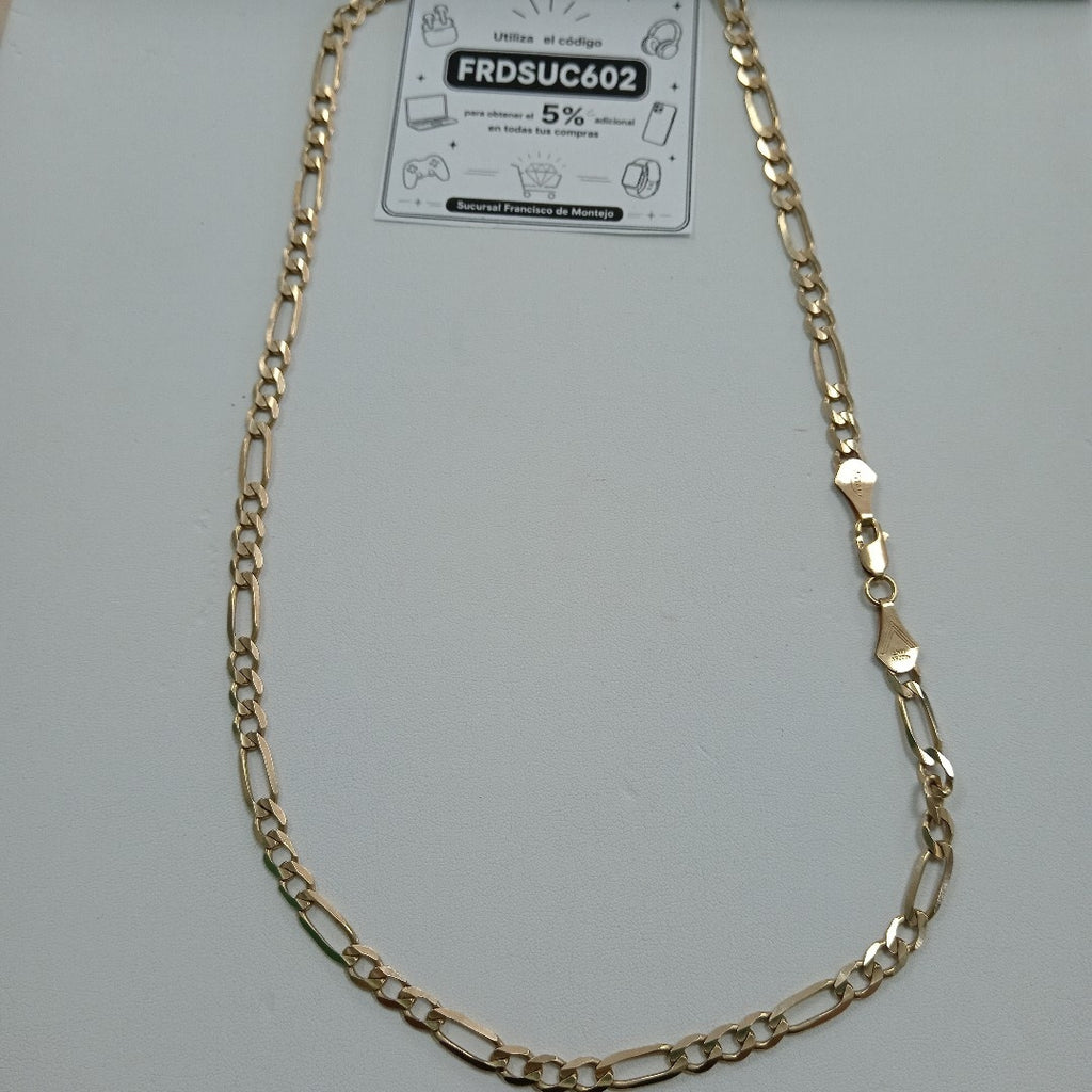 CADENA ORO 14 K 34.7 GRMS (SEMINUEVO)