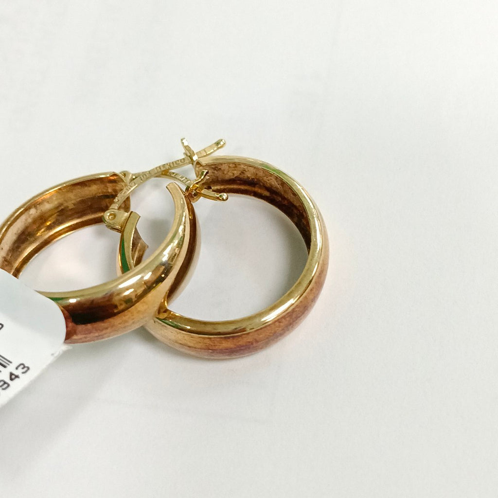 ARRACADAS PAR ORO 10 K 2.7 GRMS (SEMINUEVO)