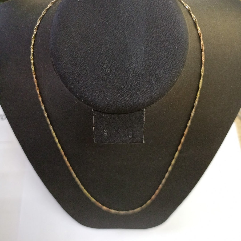 CADENA ORO COMBINADO 14 K 1,90 GRMS (SEMINUEVO)