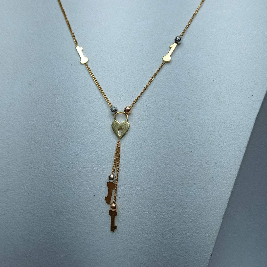 GARGANTILLA ORO 14 K 3 GRMS (SEMINUEVO)