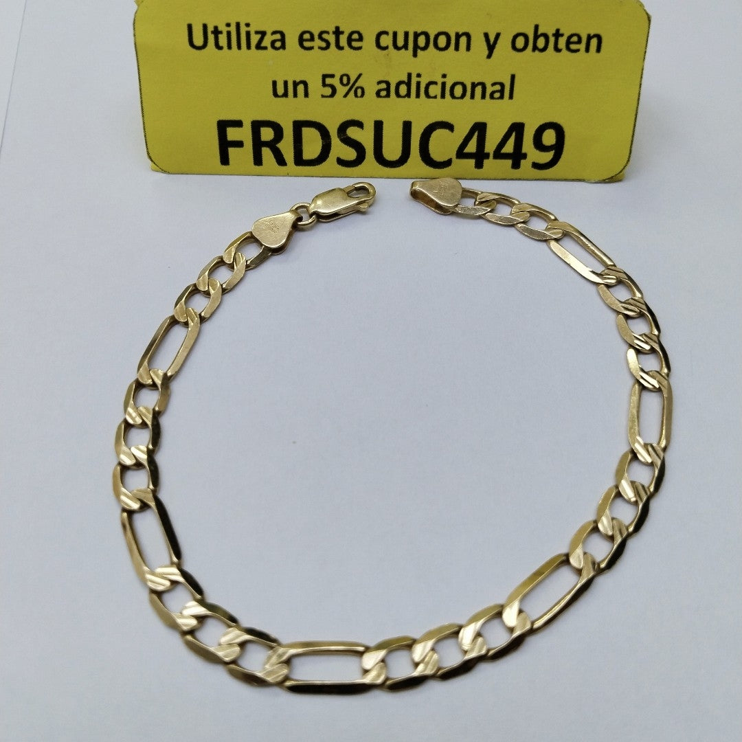 PULSERA ORO 14 K 8.9 GRMS (SEMINUEVO)