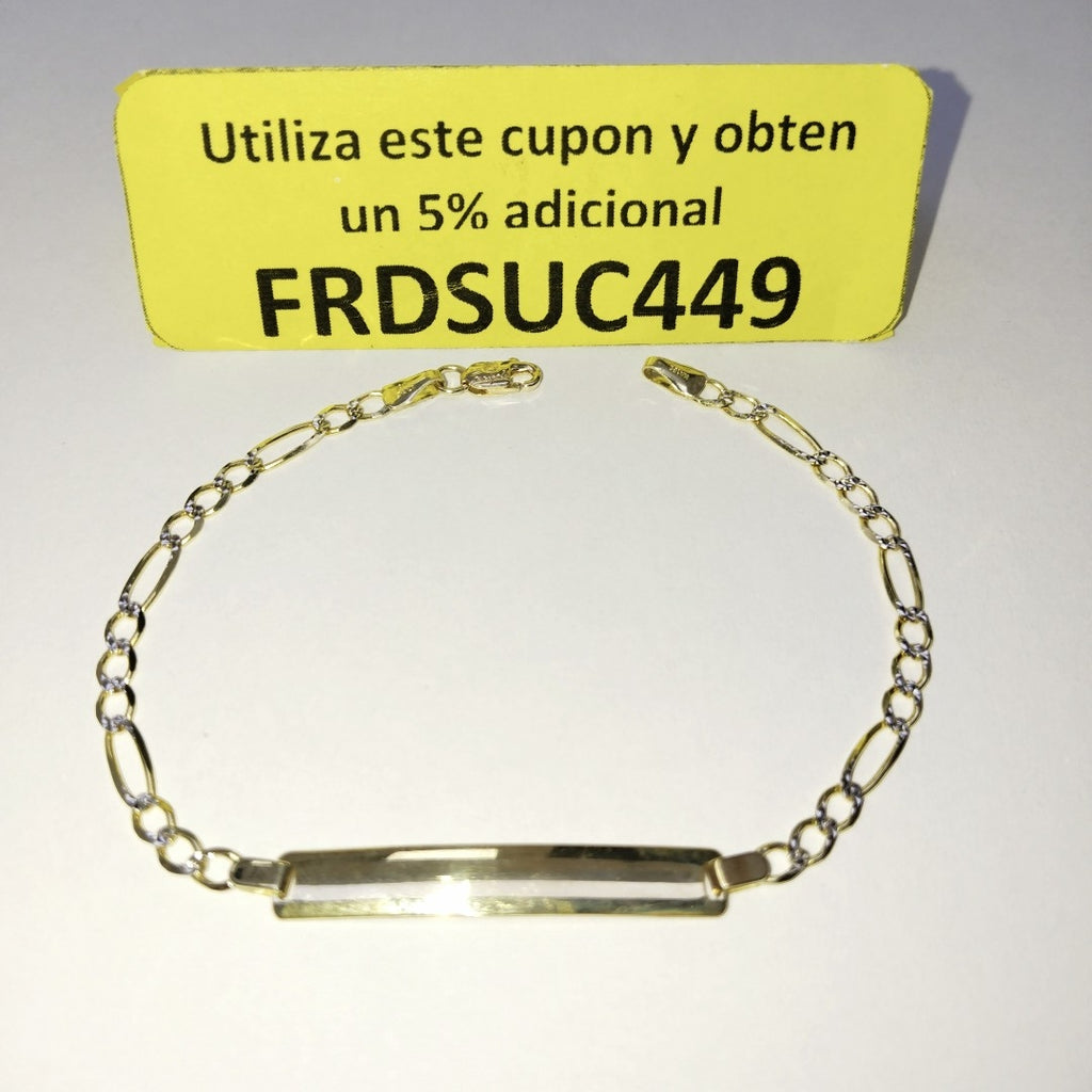 ESCLAVA ORO 10 K 3.5 GRMS (SEMINUEVO)