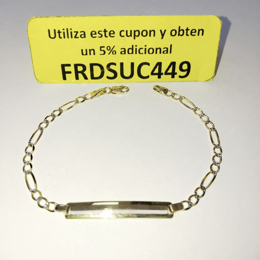 ESCLAVA ORO 10 K 3.5 GRMS (SEMINUEVO)