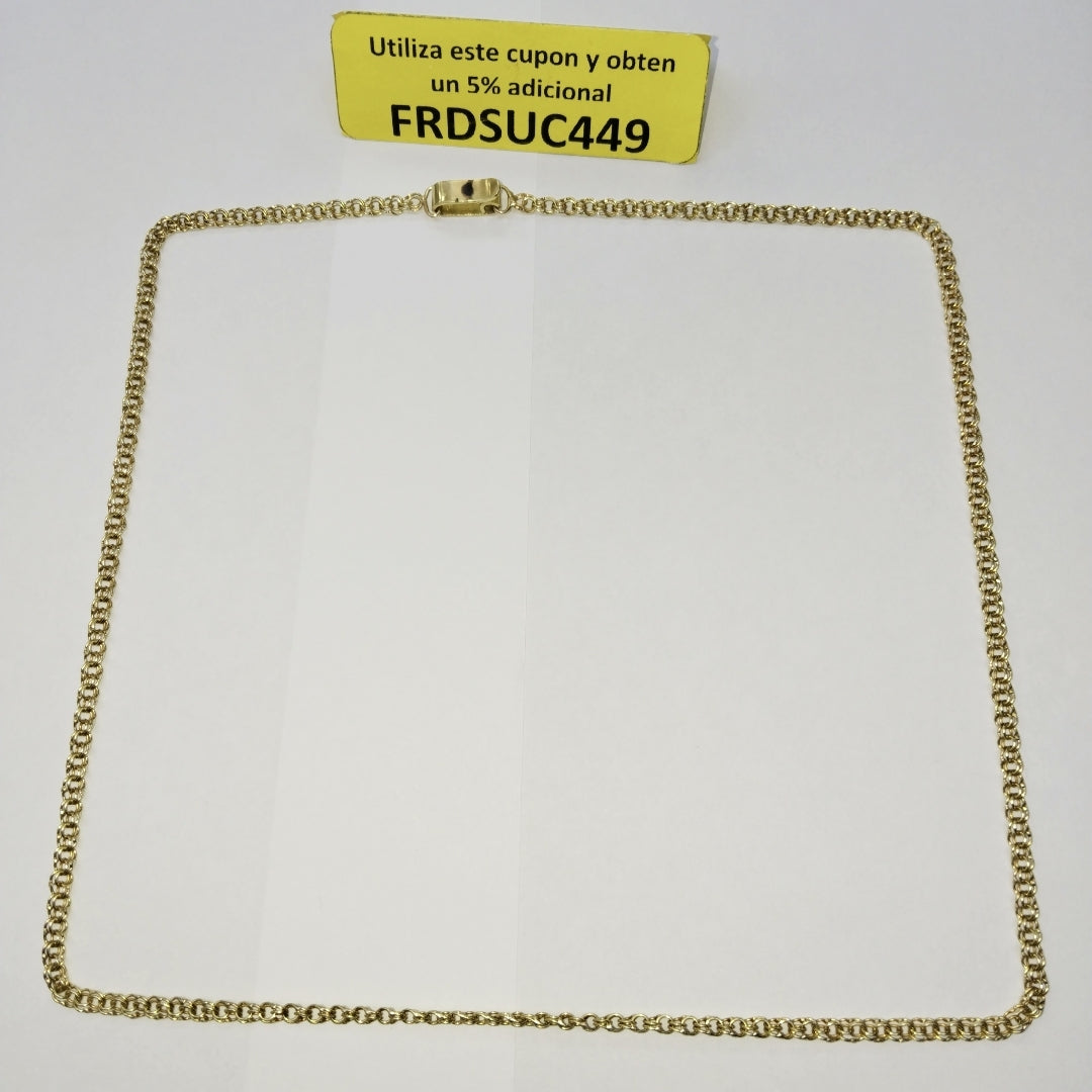CADENA ORO 14 K 20.2 GRMS (SEMINUEVO)
