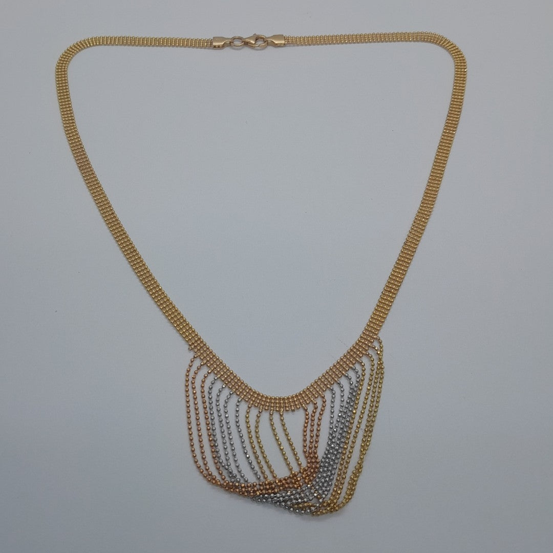 GARGANTILLA ORO 14 K 9.3 GRMS (SEMINUEVO)