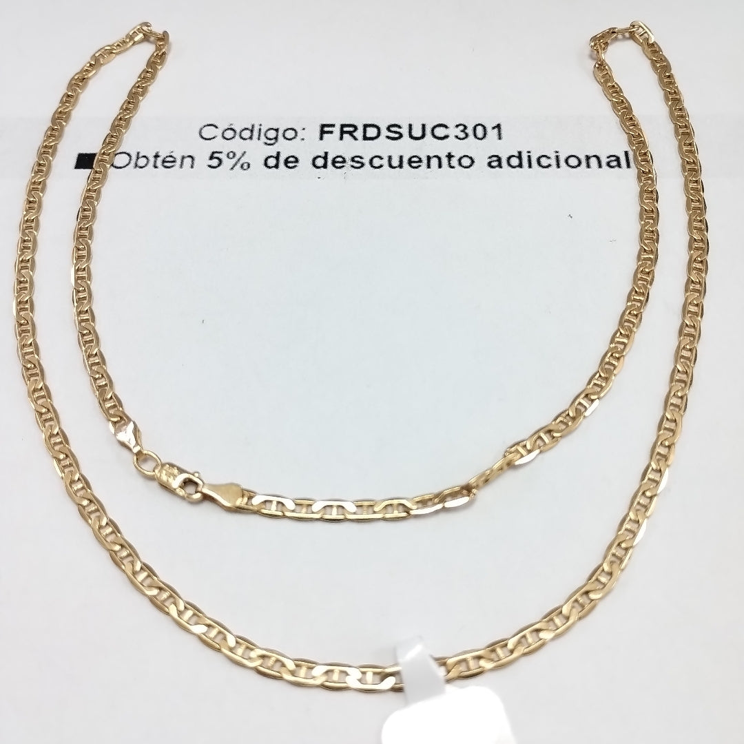 CADENAS GUCHI ORO 14K 11 (NUEVO)