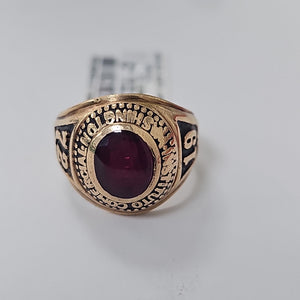 ANILLO DE GRADUACIÓN ORO 14 K 10,60 GRMS (SEMINUEVO)