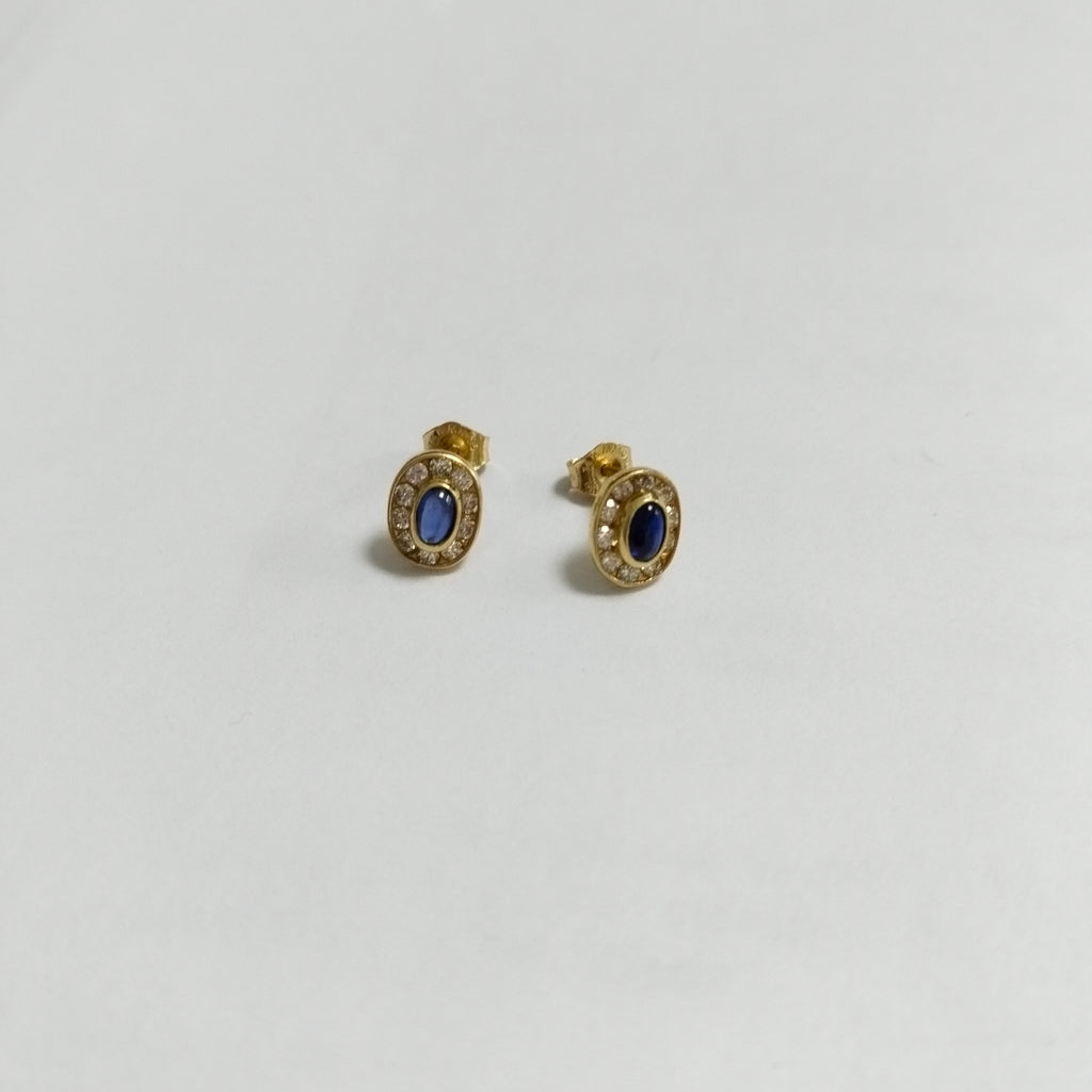 BROQUELES PAR ORO 14 K 2,30 GRMS (SEMINUEVO)