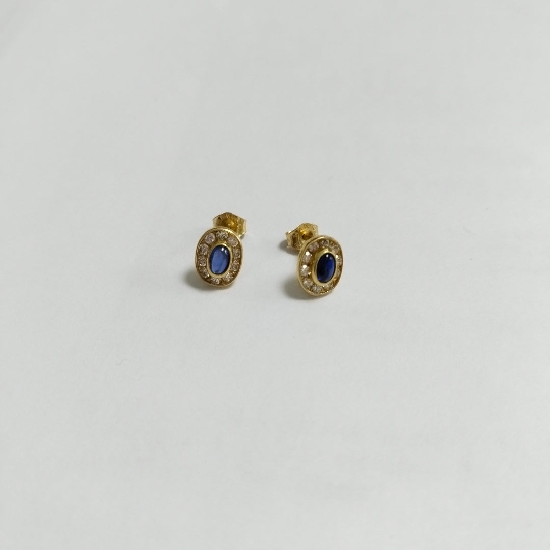 BROQUELES PAR ORO 14 K 2,30 GRMS (SEMINUEVO)