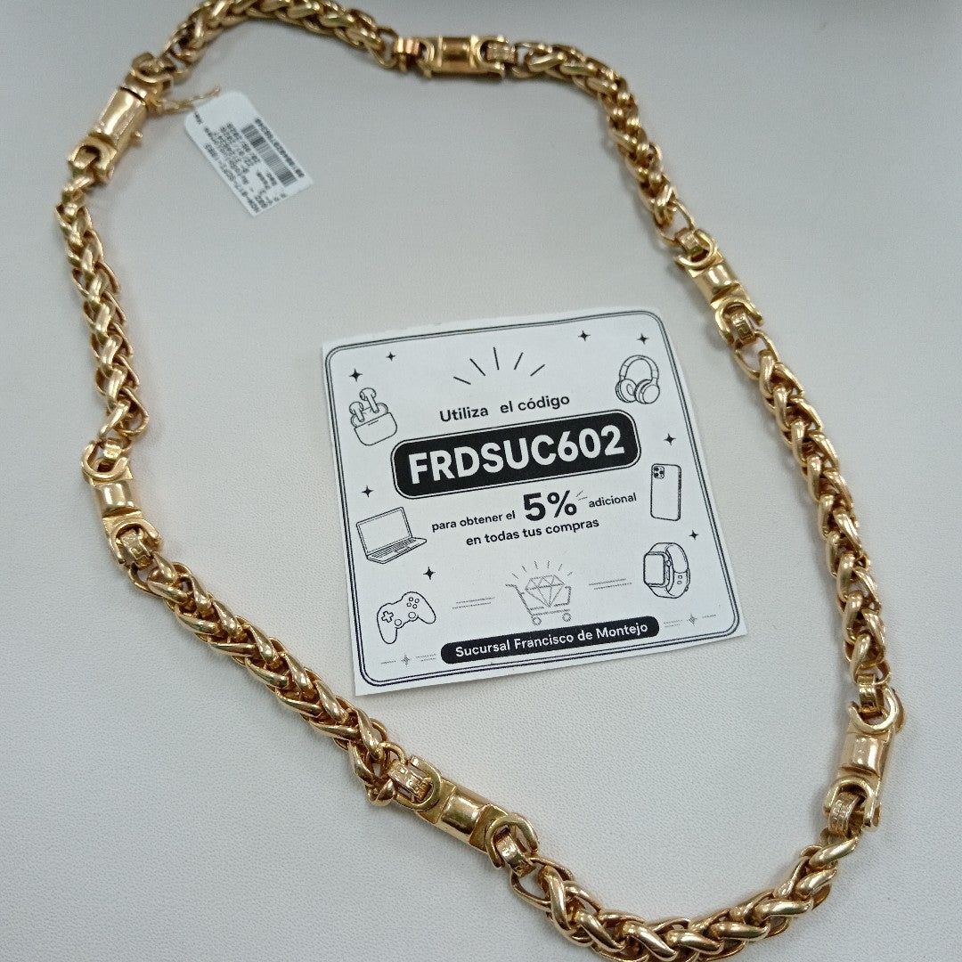 CADENA ORO 14 K 130,10 GRMS (SEMINUEVO)