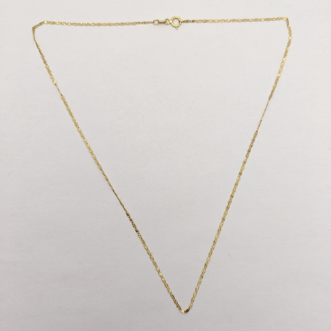 CADENA ORO 14 K 1,50 GRMS (SEMINUEVO)