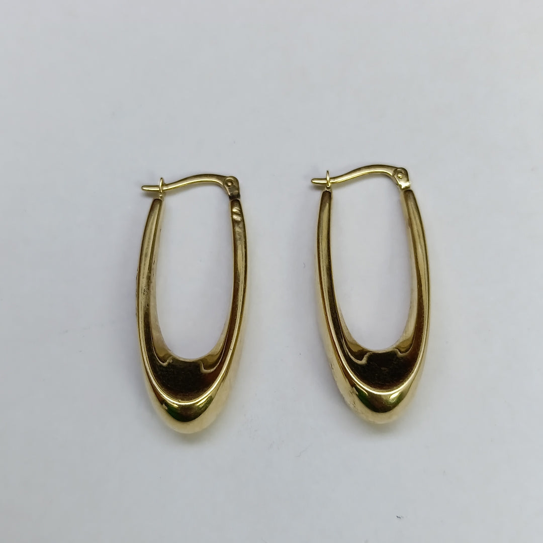 ARRACADAS PAR ORO 10 K 2.6 GRMS (SEMINUEVO)