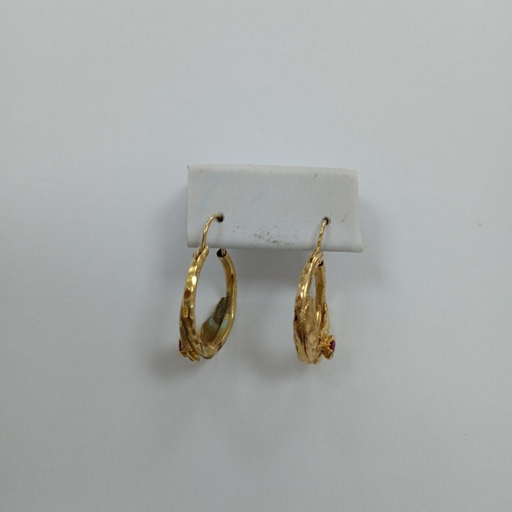 ARETES PAR ORO 10 K 3.2 GRMS (SEMINUEVO)