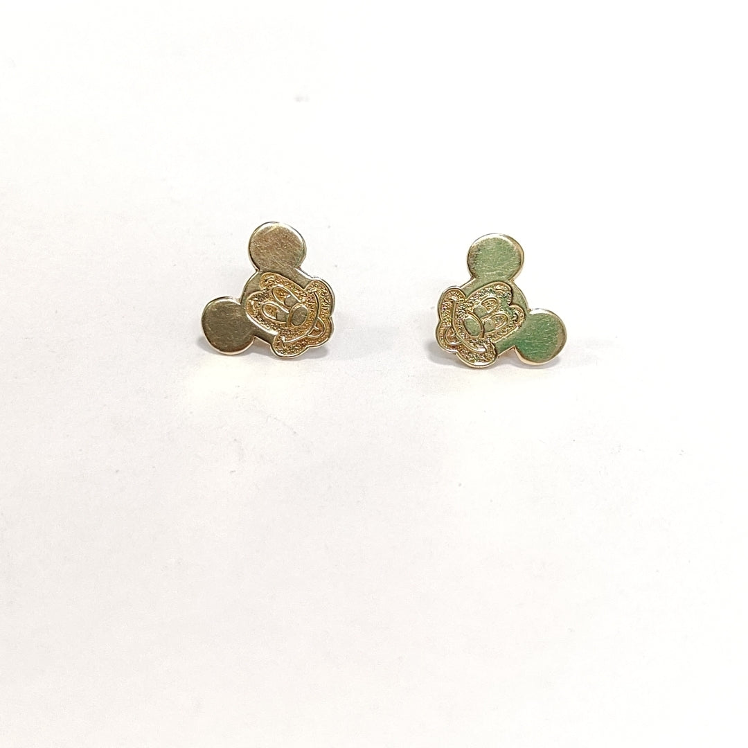 BROQUELES PAR ORO 14 K 3.1 GRMS (SEMINUEVO)