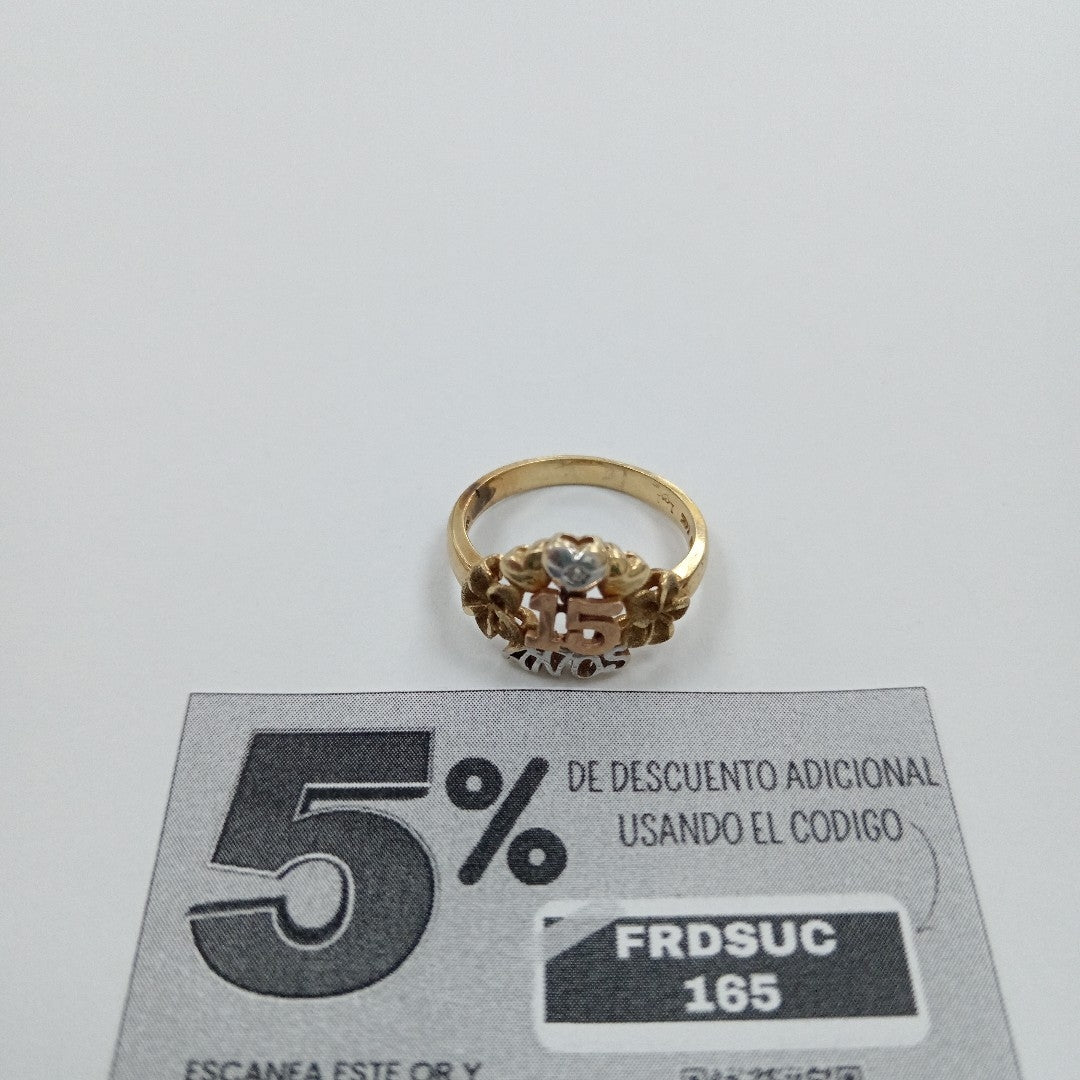 ANILLITO ORO 14 K 3.5 GRMS (SEMINUEVO)