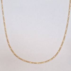 CADENAS TEJIDO 3X1 ORO 14K 55 CM 4.9 GR (NUEVO)