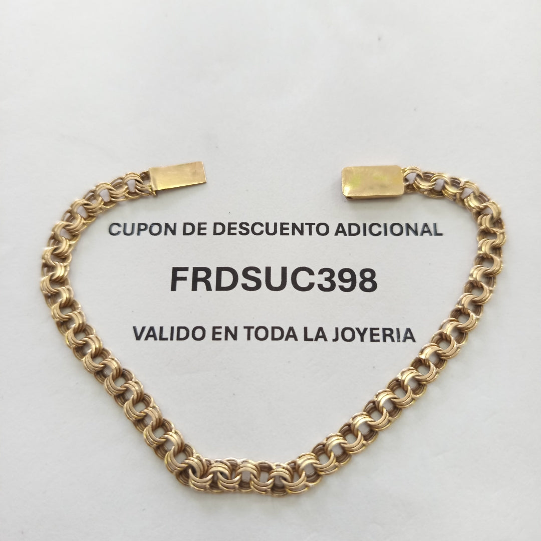 PULSERA ORO 10 K 5.8 GRMS (SEMINUEVO)