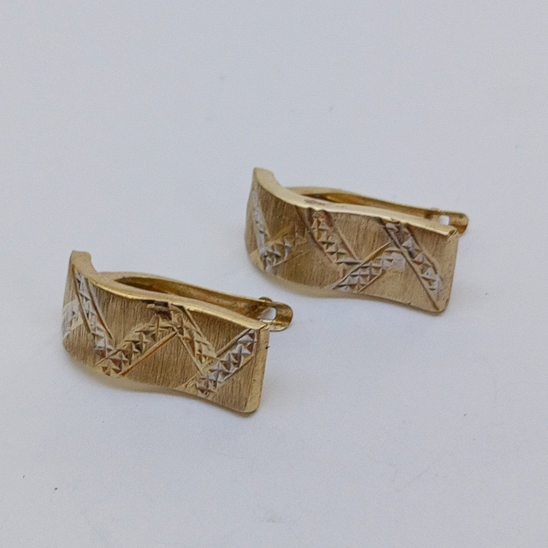 ARETES PAR ORO 10 K 1.7 GRMS (SEMINUEVO)