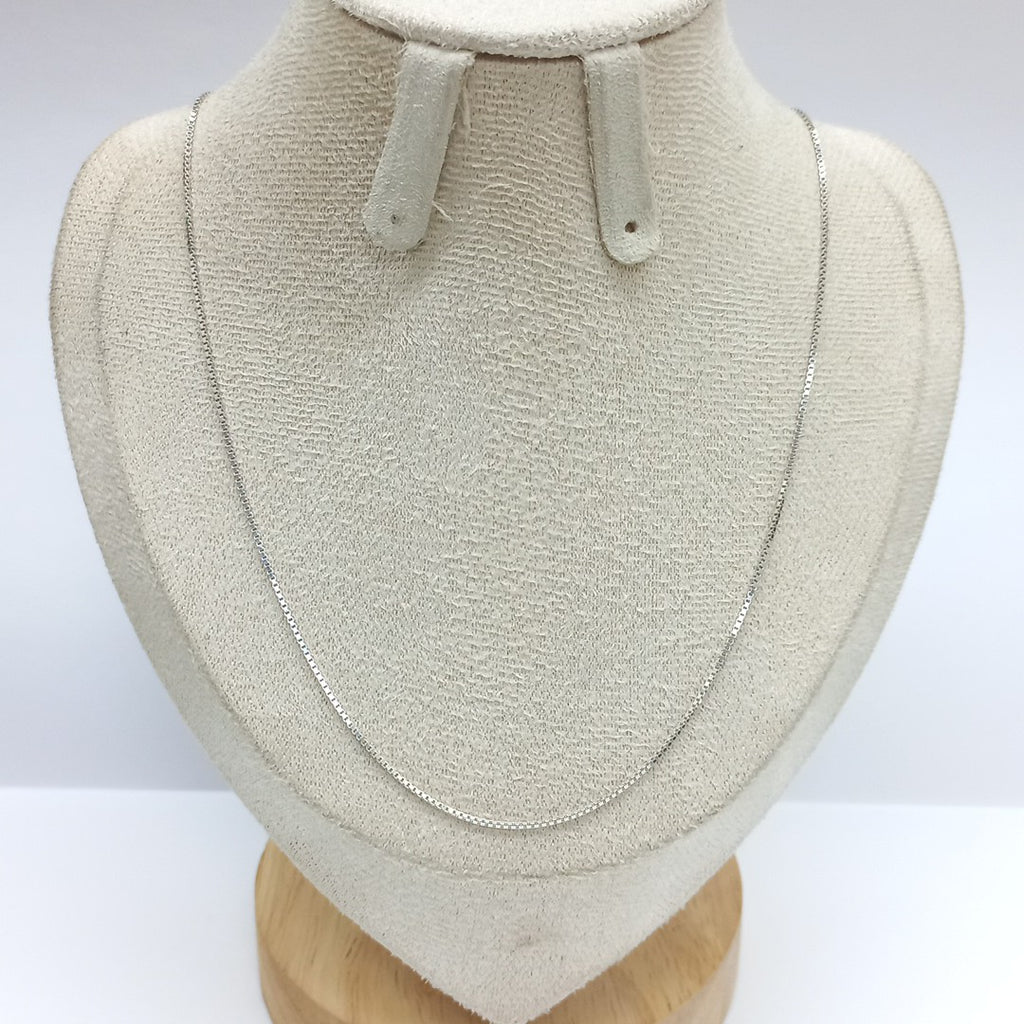 CADENA ORO BLANCO 18 K 2,40 GRMS (SEMINUEVO)