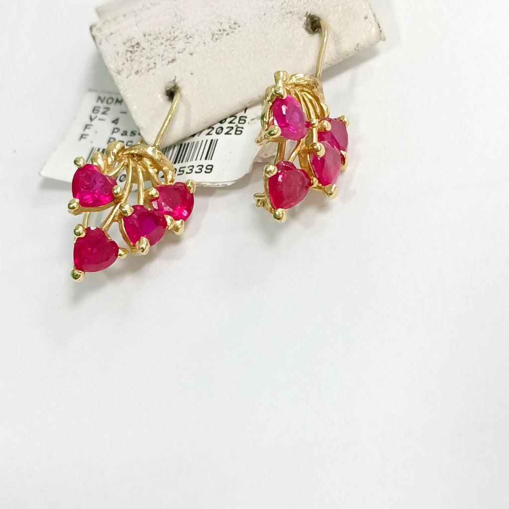 ARETES PAR ORO 10 K 4,40 GRMS (SEMINUEVO)