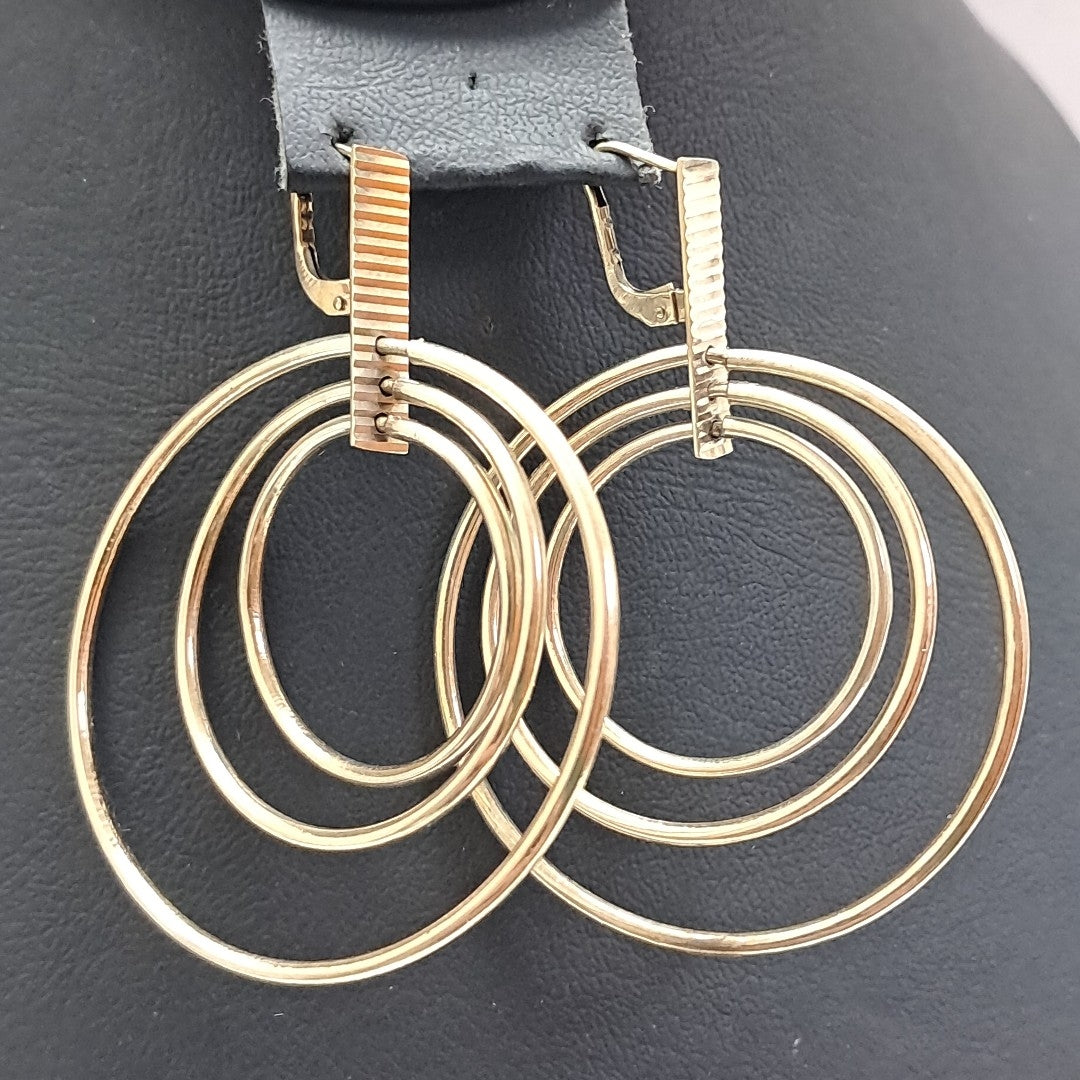ARETES PAR ORO 8 K 5.1 GRMS (SEMINUEVO)