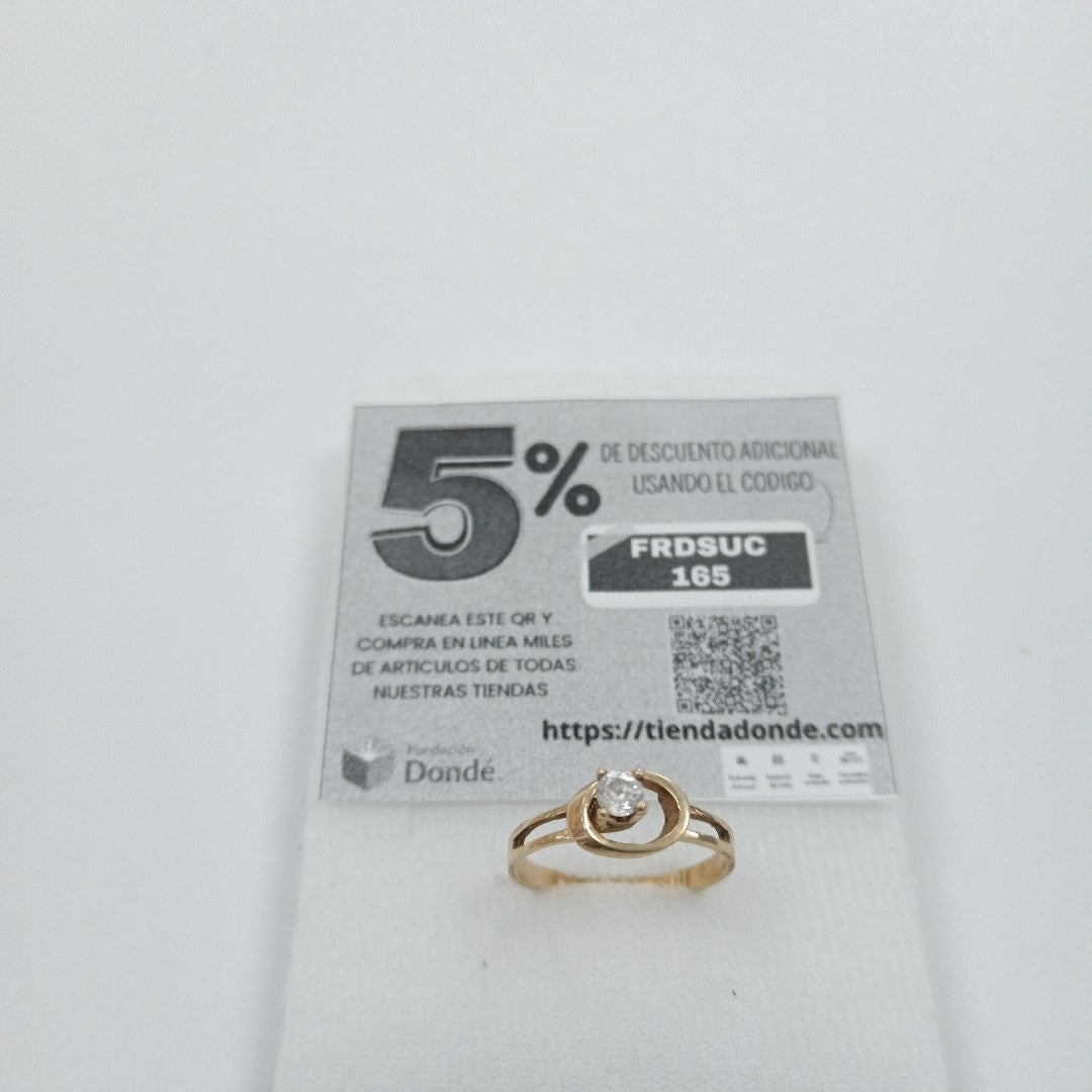 ANILLITO ORO 14 K 1.9 GRMS (SEMINUEVO)