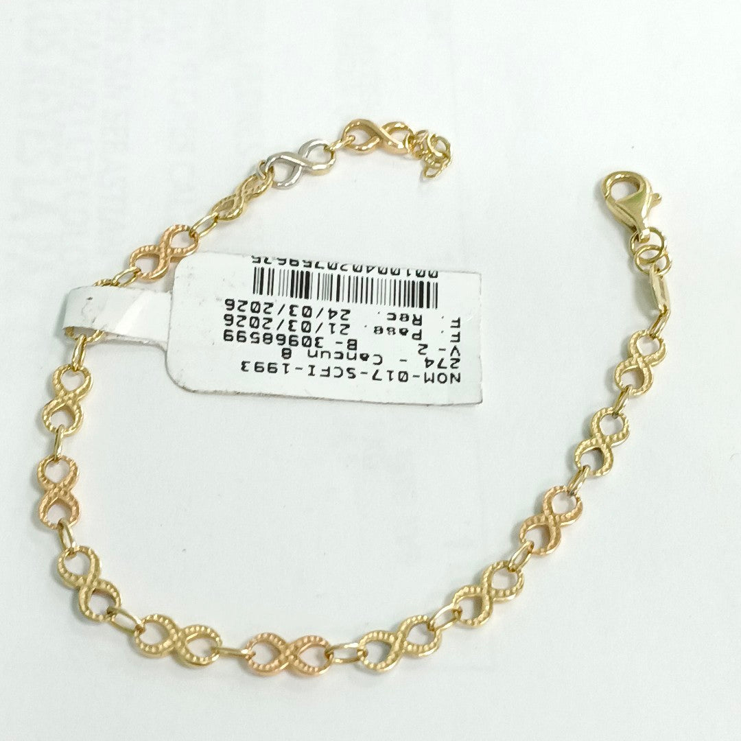 PULSERA ORO 14 K 3.5 GRMS (SEMINUEVO)