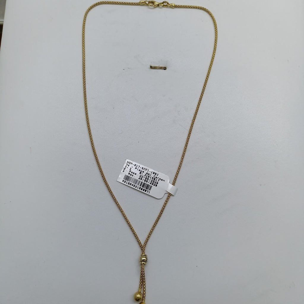 GARGANTILLA ORO 14 K 6 GRMS (SEMINUEVO)