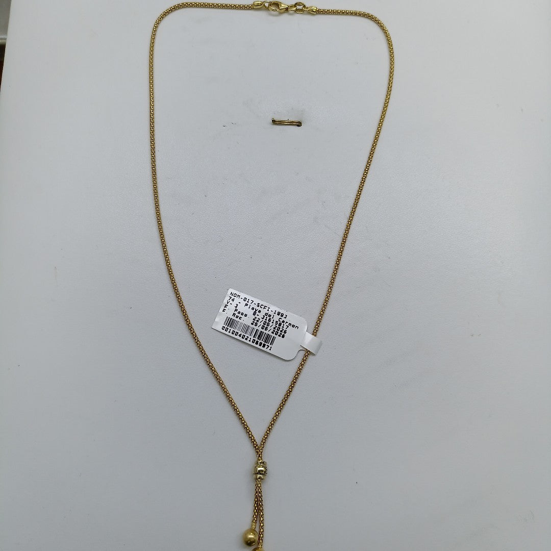 GARGANTILLA ORO 14 K 6 GRMS (SEMINUEVO)
