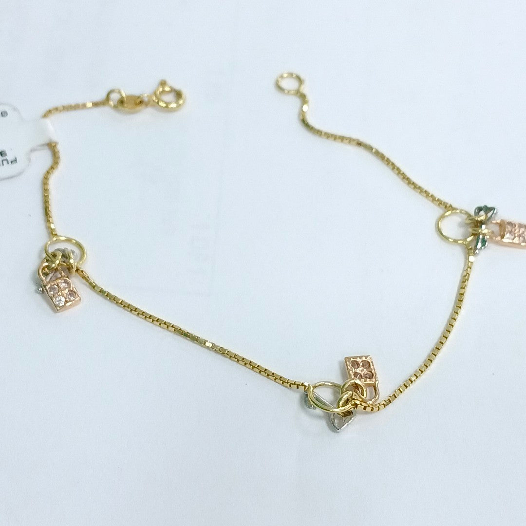 PULSERA ORO 14 K 2.9 GRMS (SEMINUEVO)