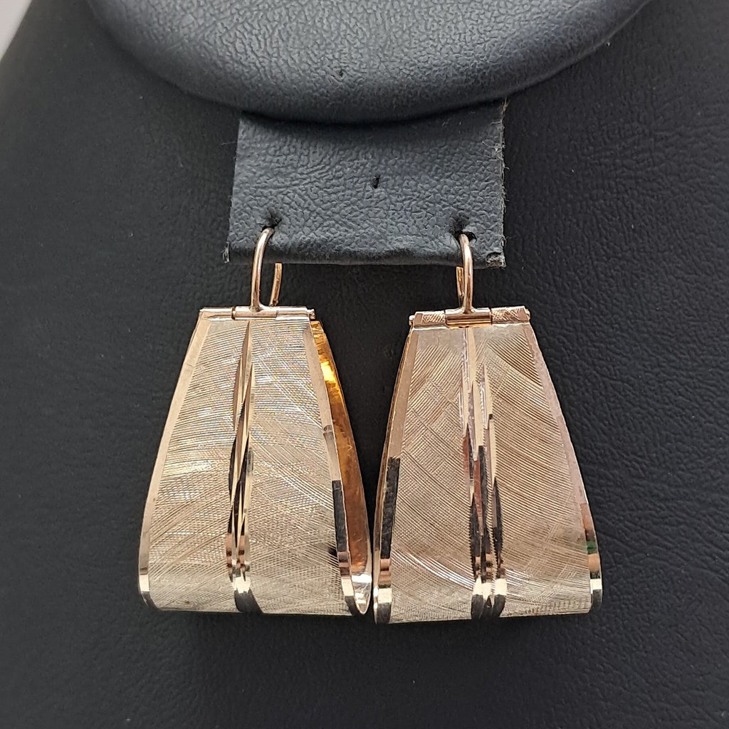 ARRACADAS PAR ORO 10 K 7.2 GRMS (SEMINUEVO)