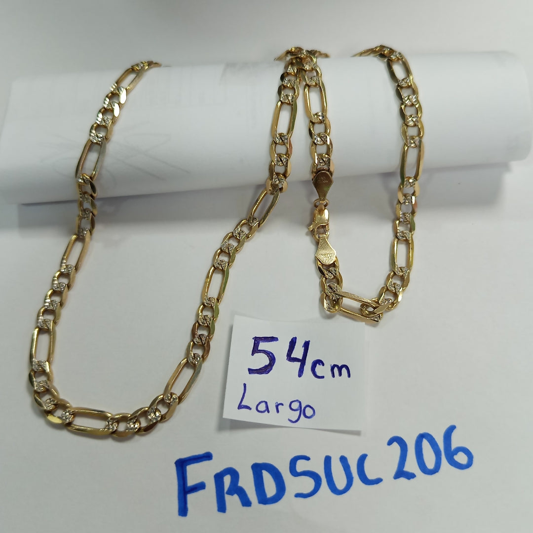 CADENA ORO,RODIADO 10 K 25,70 GRMS (SEMINUEVO)
