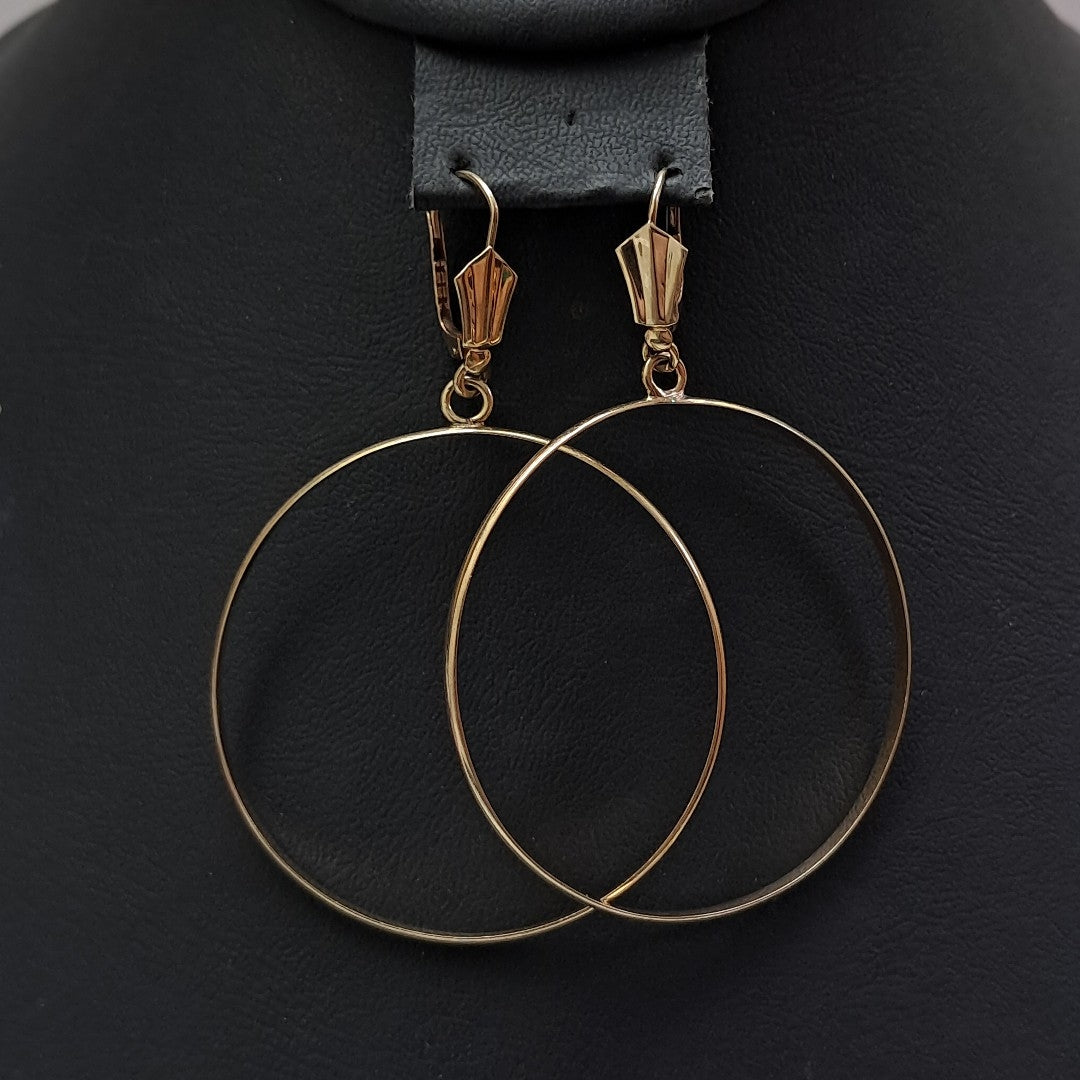 ARETES PAR ORO 10 K 5.2 GRMS (SEMINUEVO)